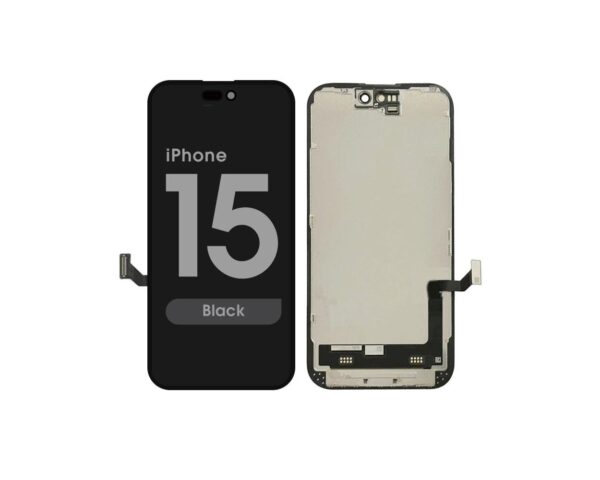 IG3 Soft OLED - Aftermarket OLED Screen Assembly for iPhone 15 (Black)