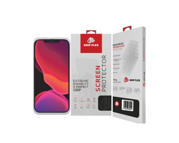 Grip Flex - Tempered Glass Screen Protector for iPhone 15