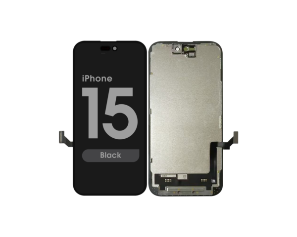 IG3 Incell - Aftermarket LCD Screen and Digitizer Assembly for iPhone 15 (Black)