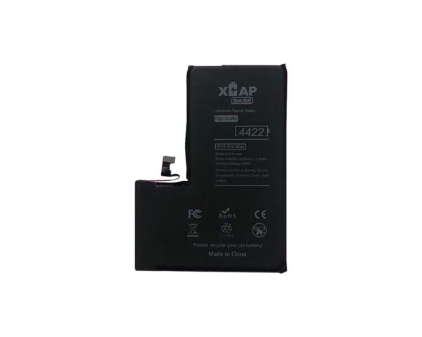 XCAP BASE - Standard Capacity Battery for iPhone 15 Pro Max (4422 mAh)