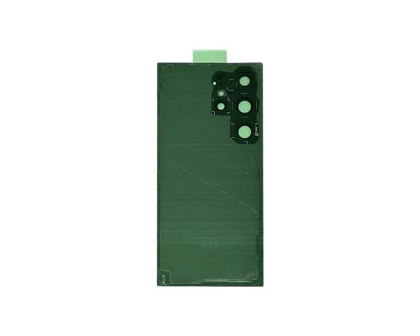 Back Cover w/ Adhesive / Camera Lens for Samsung Galaxy S24 Ultra (S928) (No Logo) (Titanium Yellow) - Image 2
